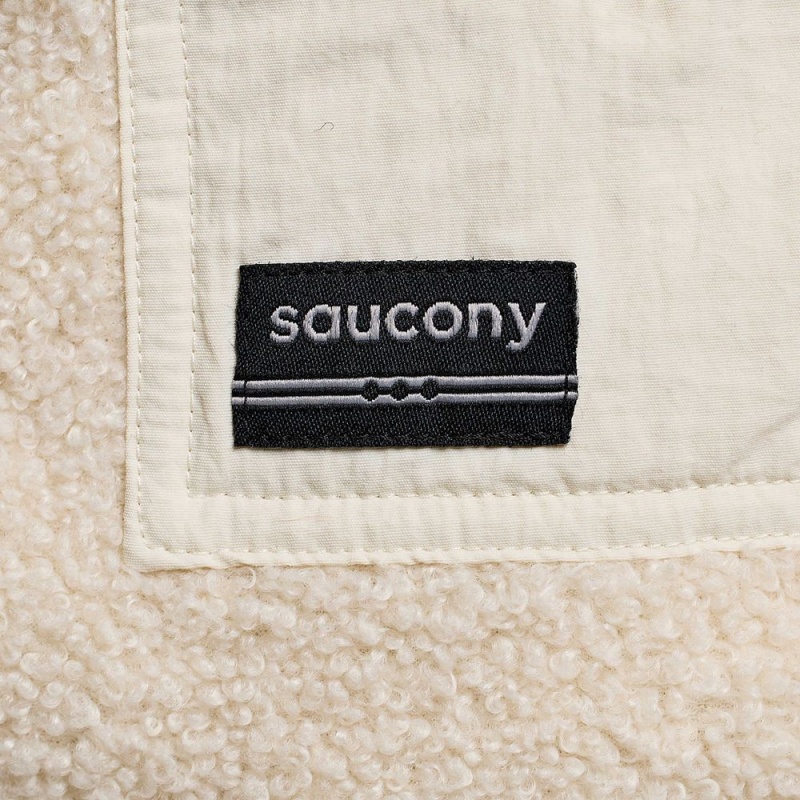 Saucony Recovery Sherpa Pullover Linen | IUV-412768