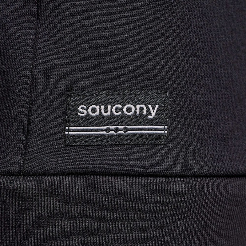 Saucony Recovery Zip Hoody Fekete | DBI-908451