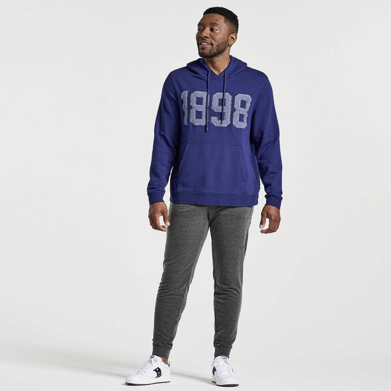 Saucony Rested Hoodie Sodalite | IQW-143986