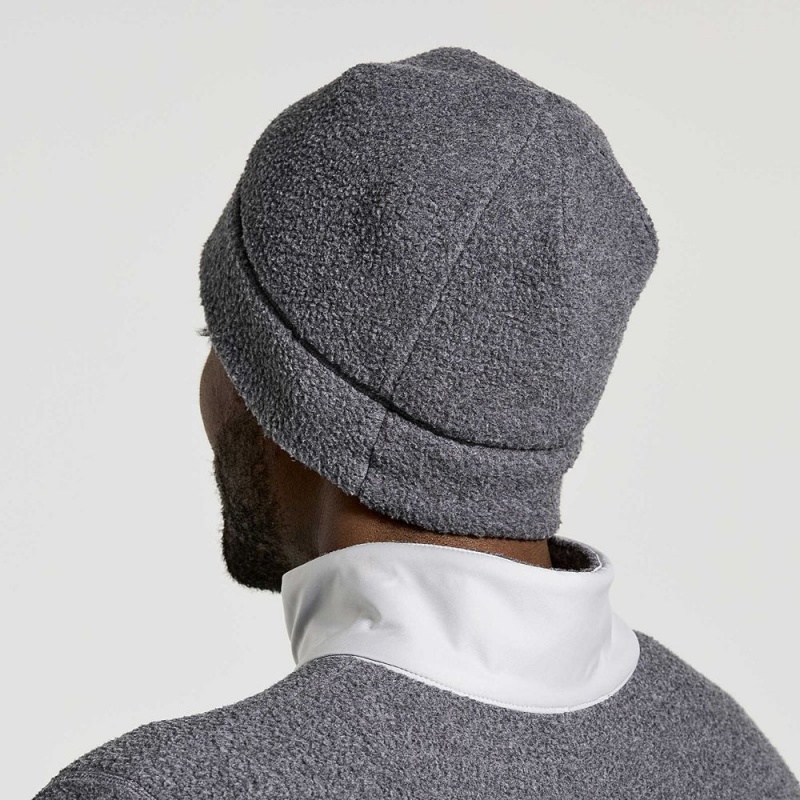 Saucony Rested Sherpa Beanie Fekete | JOL-587046