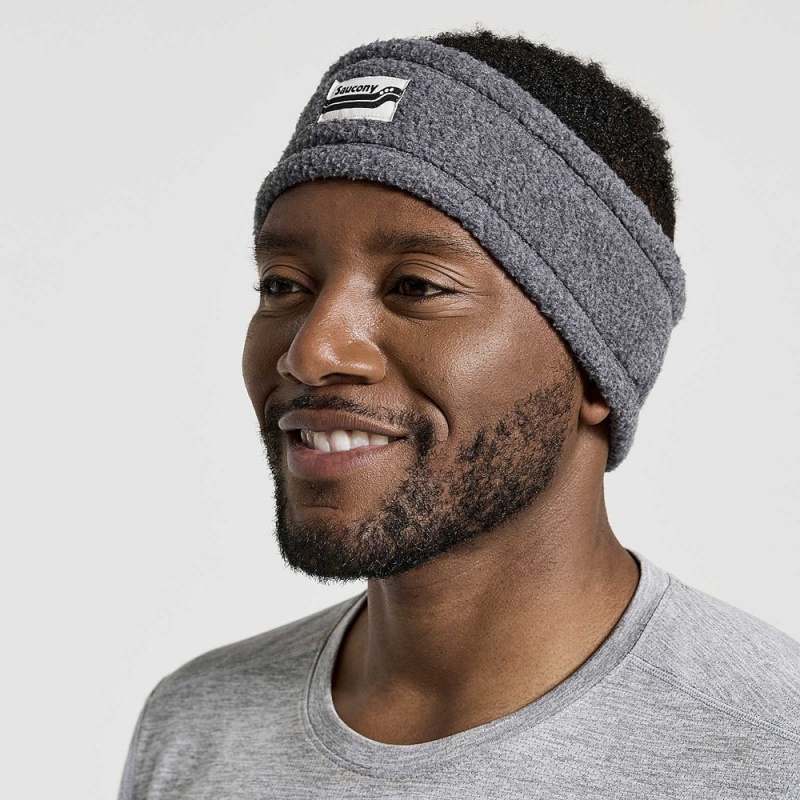 Saucony Rested Sherpa Headband Fekete | LXI-069215