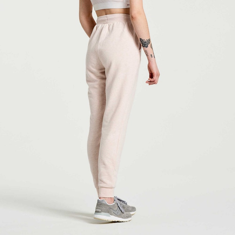 Saucony Rested Sweatpant Rózsaszín | EPG-794830