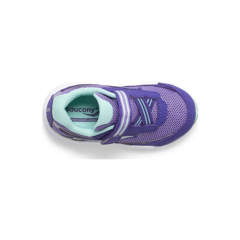 Saucony Ride 10 Jr. Sneaker Lila | ITL-518092