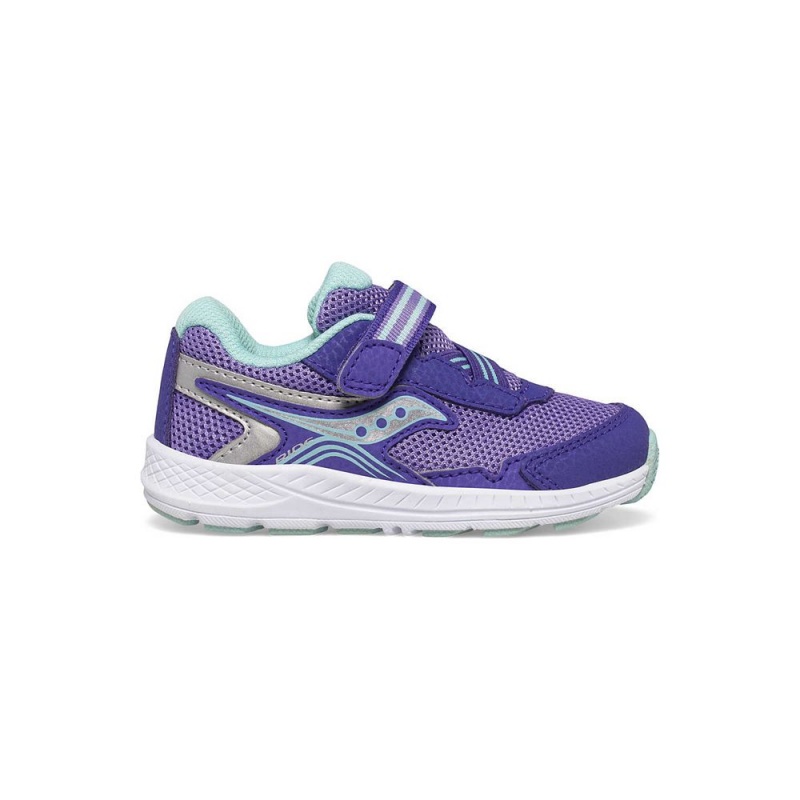 Saucony Ride 10 Jr. Sneaker Lila | ITL-518092