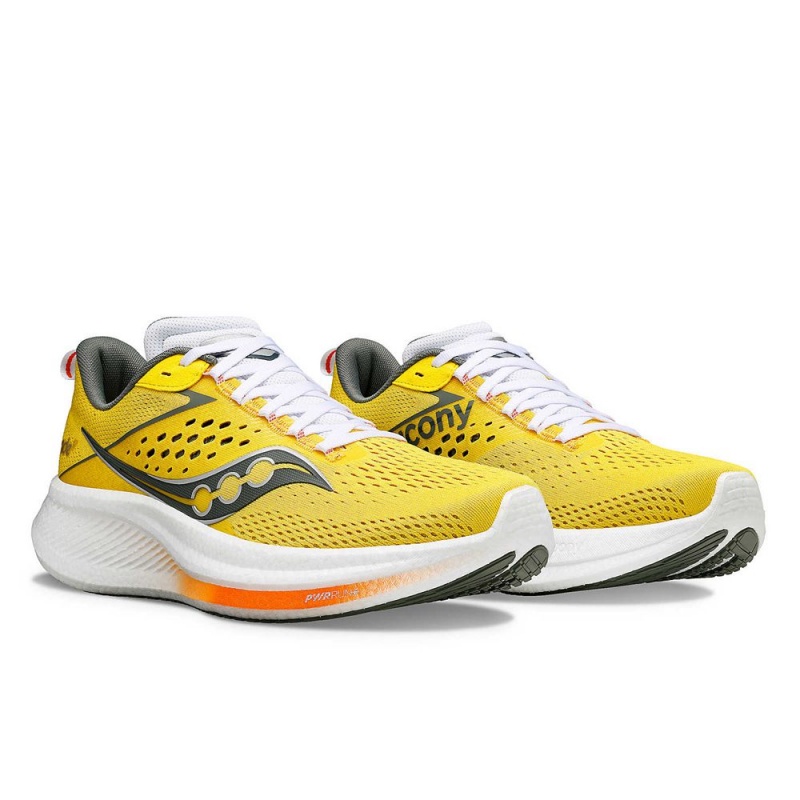 Saucony Ride 17 Canary Bough | IXL-189370