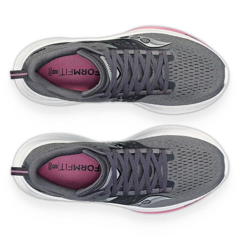 Saucony Ride 17 Cinder Orchid | AQT-547291