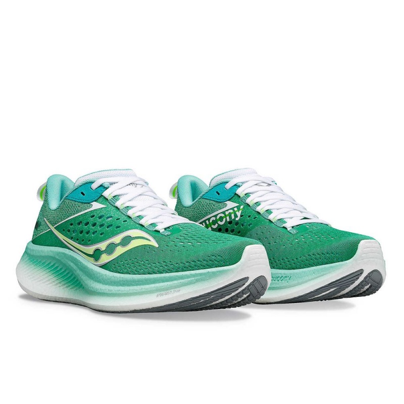 Saucony Ride 17 Menta Fehér | SCQ-638941