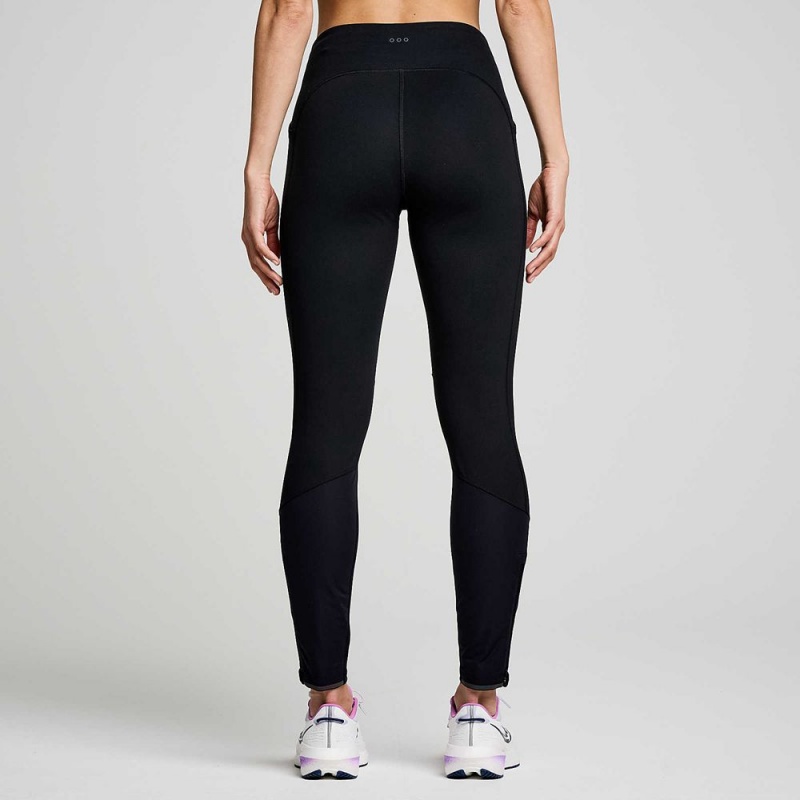 Saucony Runshield Tight Fekete | SMZ-295718