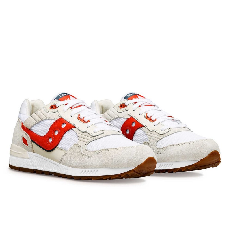 Saucony Shadow 5000 Premium Ivy Prep Fehér Piros | BMI-205189