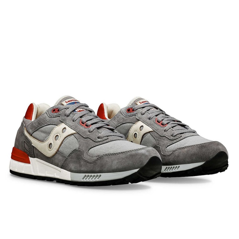 Saucony Shadow 5000 Stonewash Szürke Piros | DGA-674359