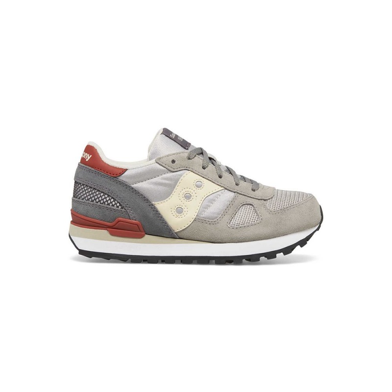 Saucony Shadow Original Sneaker Szürke Kék Piros | RNT-349085