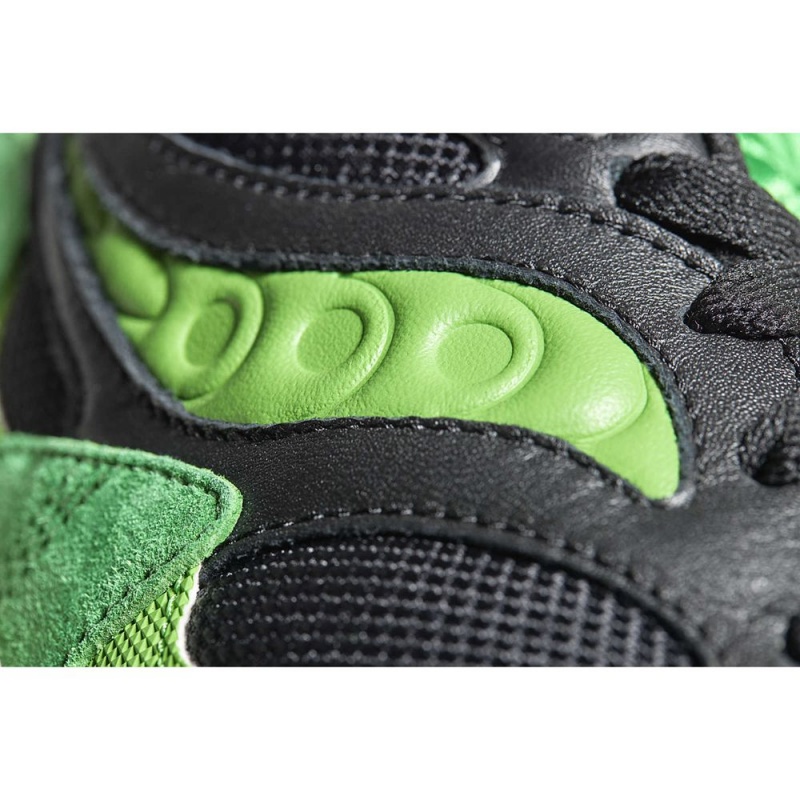 Saucony Shamrock Grid Shadow 2 Fekete Zöld | DHP-513904