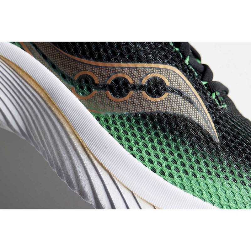 Saucony Shamrock Kinvara 14 Fekete Zöld | DXC-180724