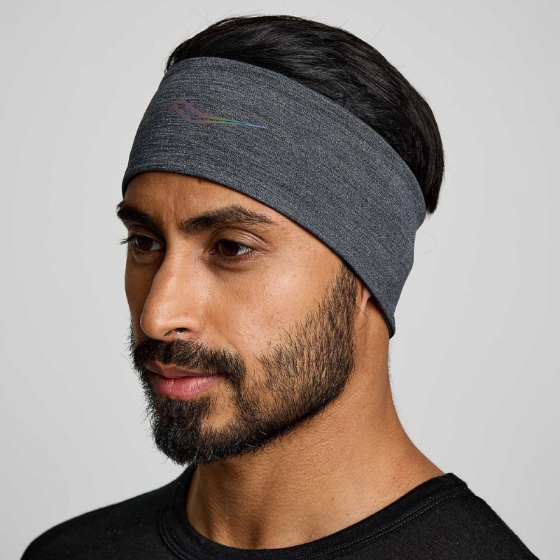 Saucony Solstice Headband Fekete | FKH-837042