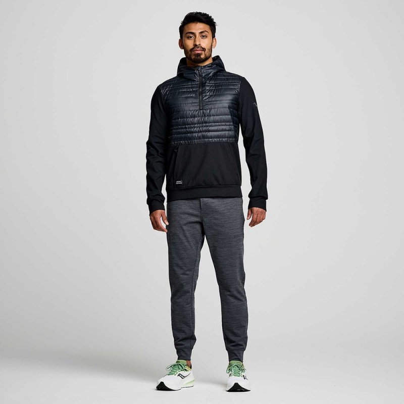 Saucony Solstice Oysterpuff Hoody Fekete | WGV-913452