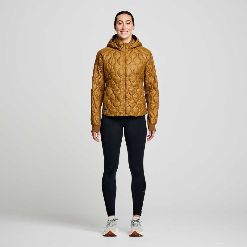 Saucony Solstice Oysterpuff Jacket Bronze | VWZ-652173