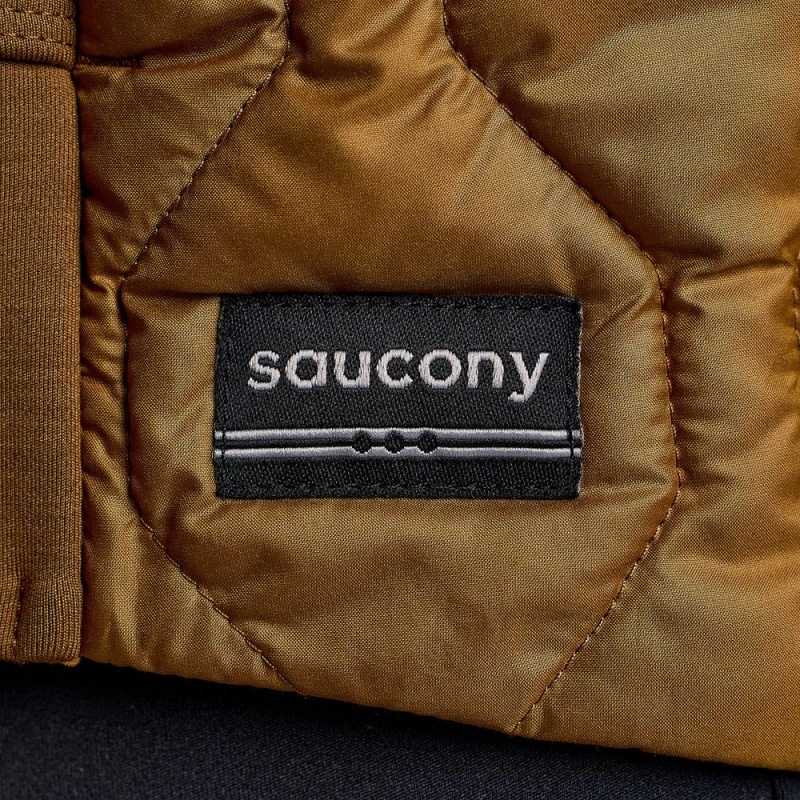 Saucony Solstice Oysterpuff Jacket Bronze | VWZ-652173