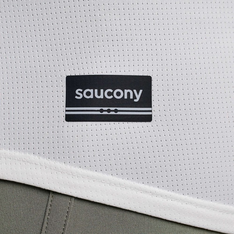 Saucony Stopwatch Long Sleeve Fehér | LCV-918250