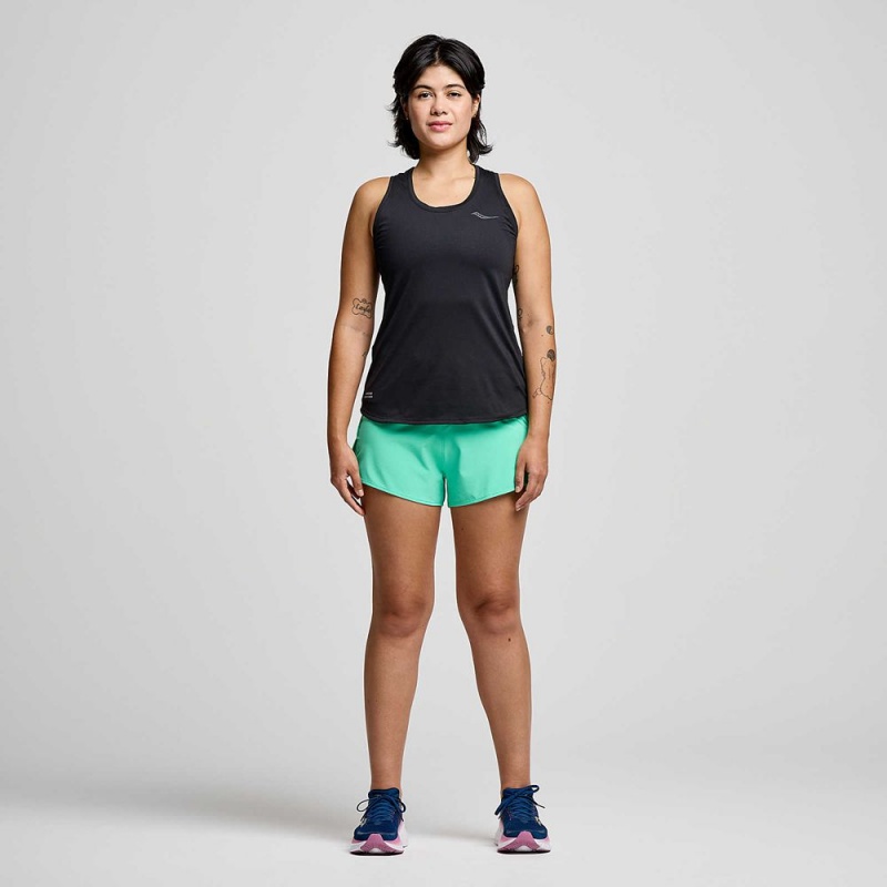 Saucony Stopwatch Singlet Fekete | ZFO-204731