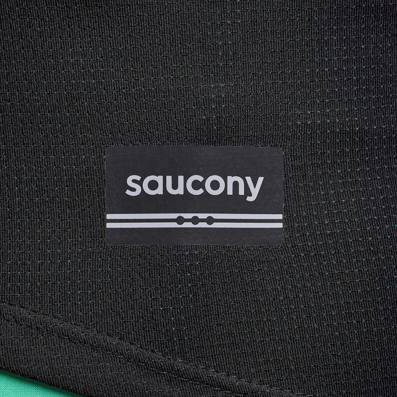 Saucony Stopwatch Singlet Fekete | ZFO-204731