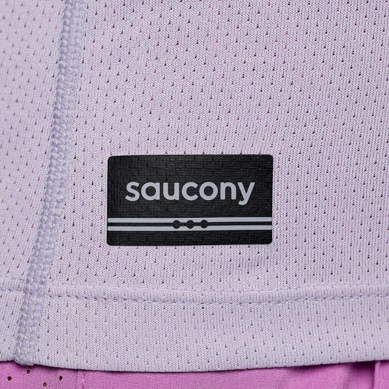 Saucony Stopwatch Singlet Mauve | OWK-847530