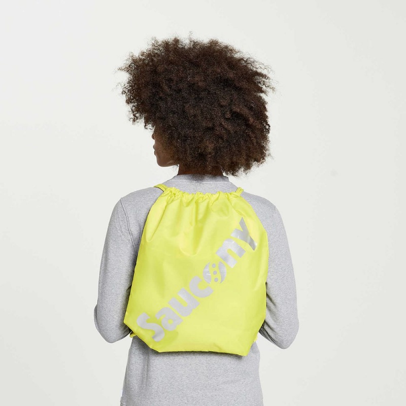 Saucony String Bag Citron | MOW-647510