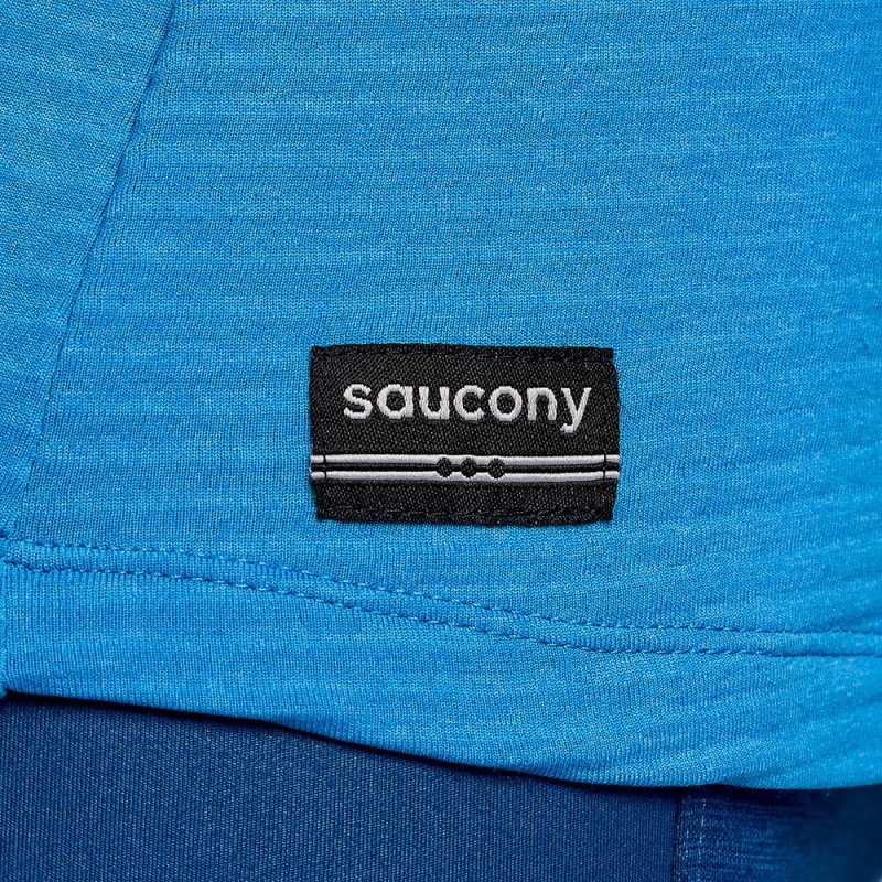 Saucony Triumph 3d Crew Bluelight Heather | TJC-931247