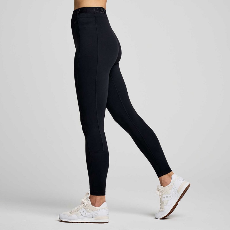 Saucony Triumph Tight Fekete | OWG-407691