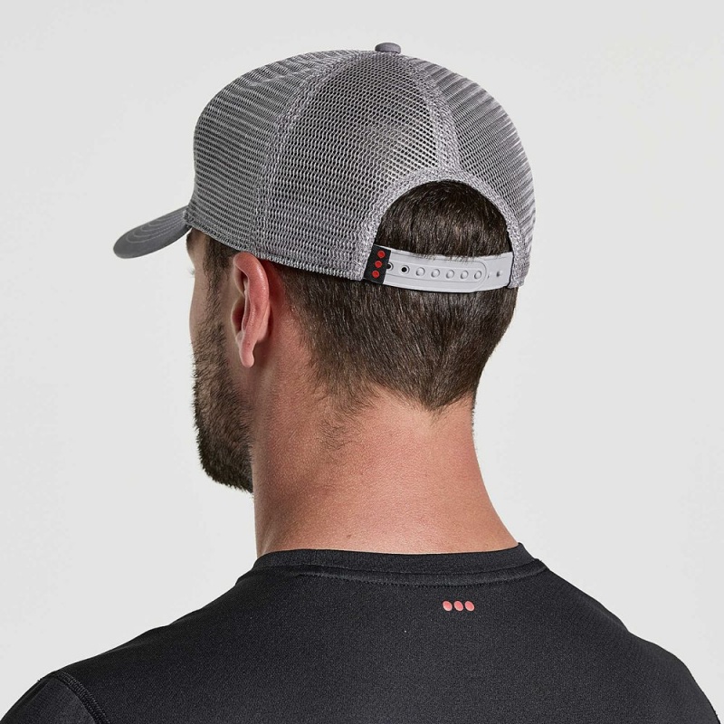 Saucony Trucker Hat Charcoal Graphic | PSC-918037