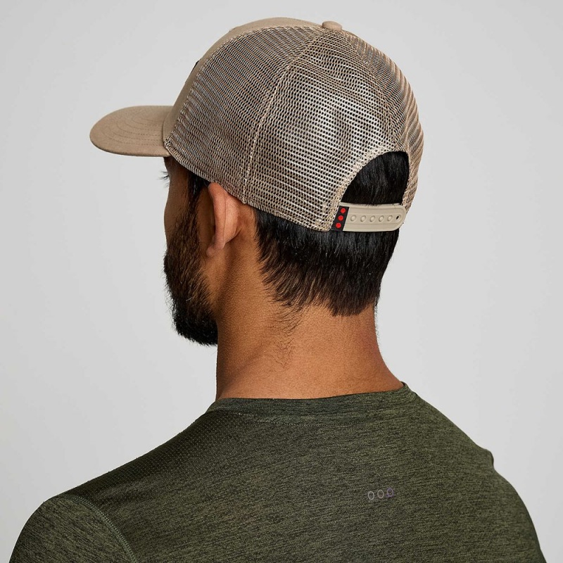 Saucony Trucker Hat Pewter Graphic | KDV-237480