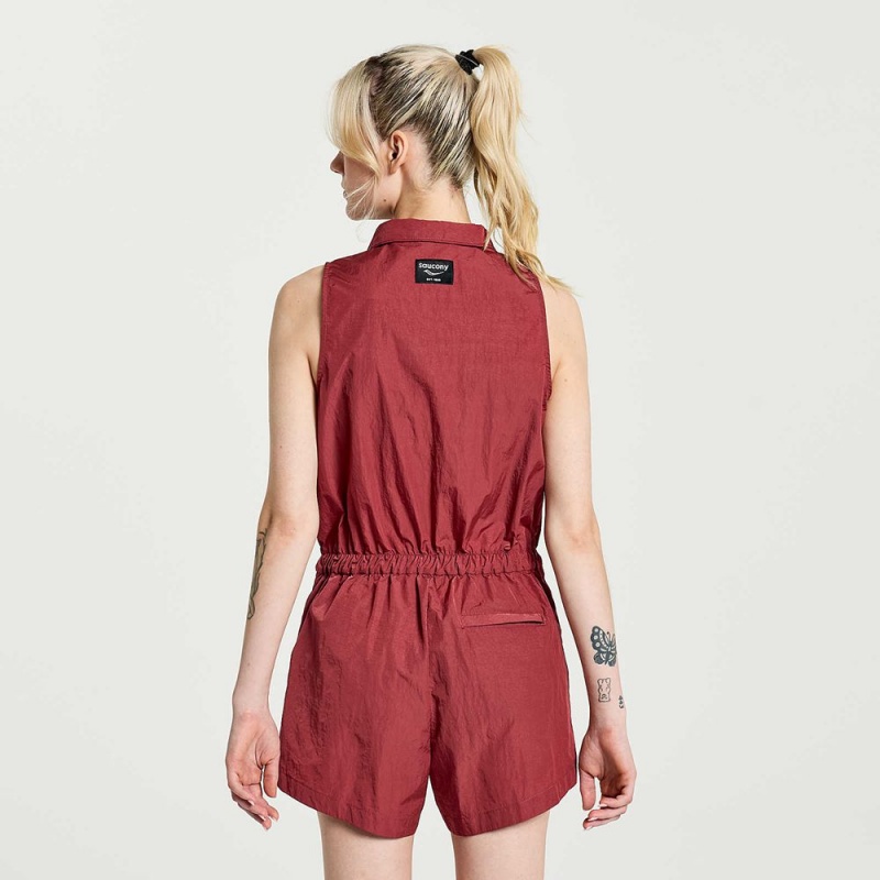 Saucony Unwind Romper Apple Butter | VRH-359026