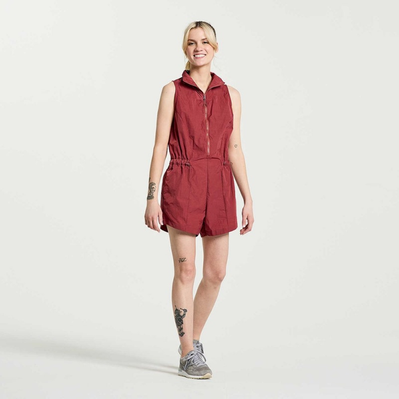 Saucony Unwind Romper Apple Butter | VRH-359026