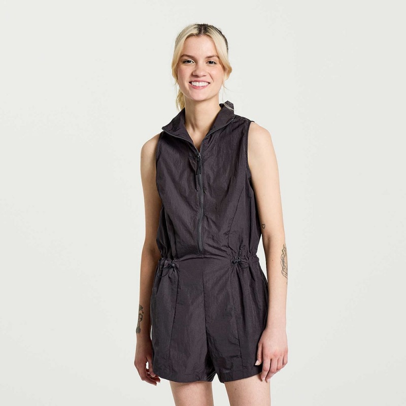 Saucony Unwind Romper Basalt | KMT-819603