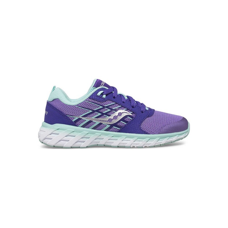 Saucony Wind 2.0 Csipke Sneaker Lila | LEY-473810